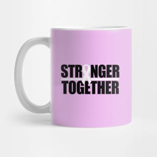 Stronger Together - White Ribbon Mug